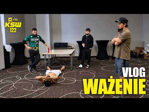 XTB KSW 122: Ważenie (Yakymenko, Grzebyk, Soldaev, Ziółkowski, Makarowski) | VLOG - Fight Week