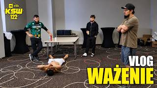 XTB KSW 122: Ważenie (Yakymenko, Grzebyk, Soldaev, Ziółkowski, Makarowski) | VLOG - Fight Week