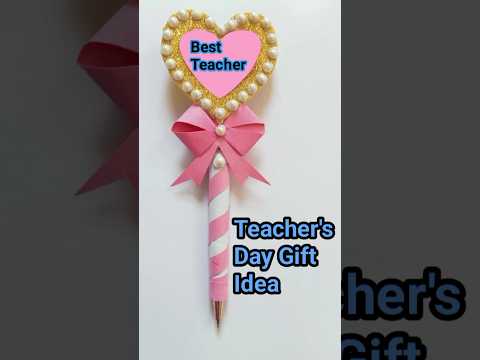 Pen gift decoration ideas for teacher's day #shortvideo #teachersday #happyteacherday #diypengift