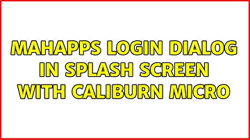 MahApps login dialog in splash screen with Caliburn Micro
