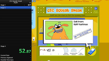 CSI: Squeak Sneak Any% Speedrun (NEW WR)