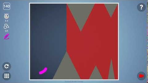 Check out how I solved level 140 in Brain It On! #BrainItOn