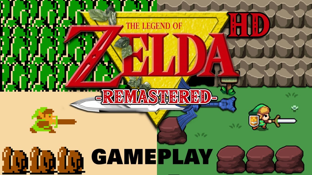 Zelda Nes HD Remaster - YouTube