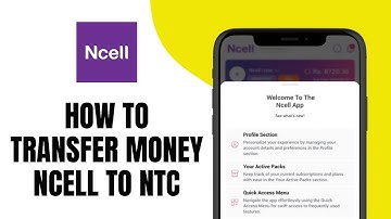 How To Transfer Money Ncell To Ntc