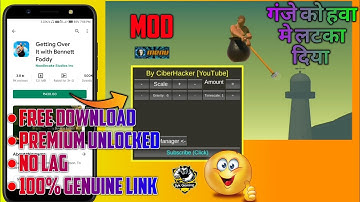 #Getting over it mod menu 💯% works on any📱no lag