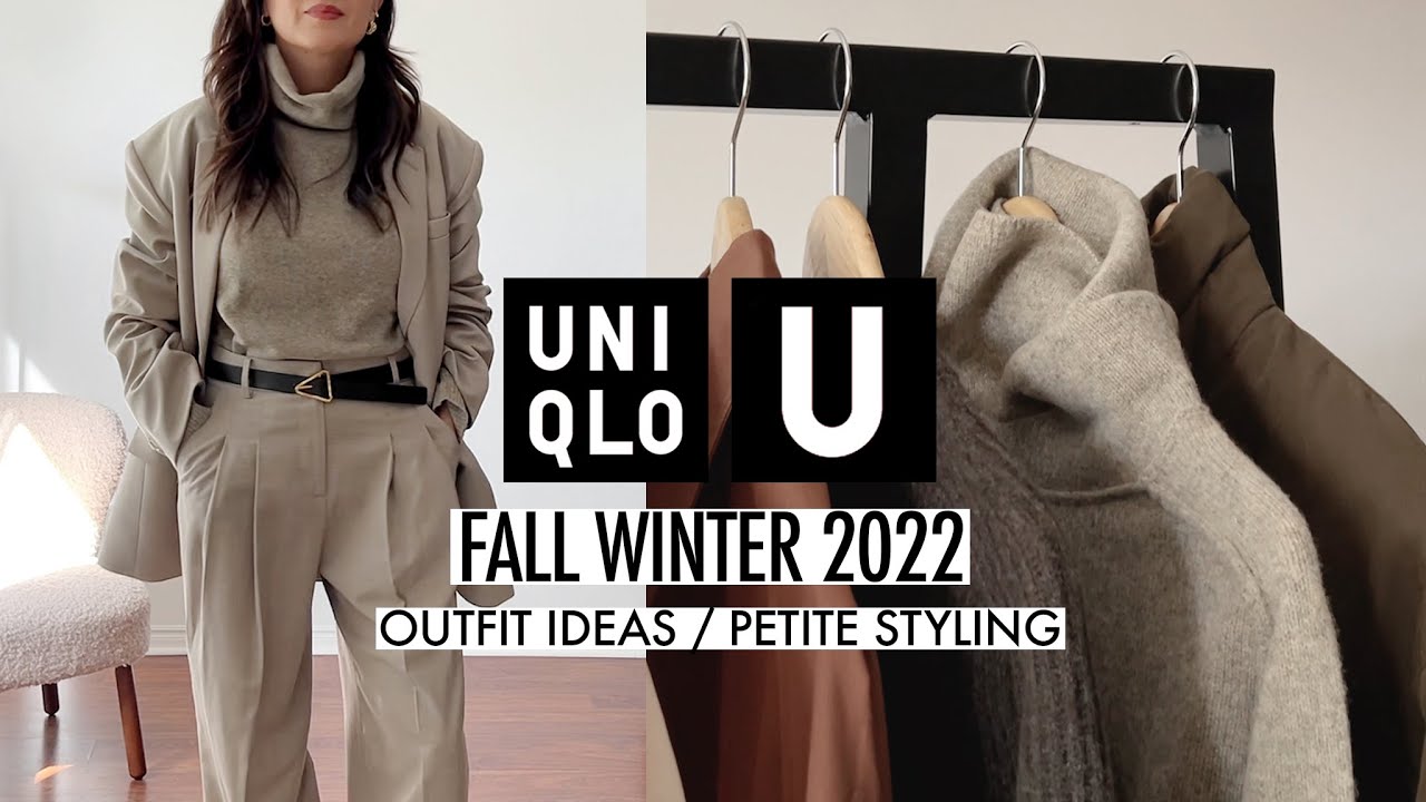 UNIQLO U FALL/WINTER TRY-ON HAUL & 10 OUTFIT IDEAS, Part 2