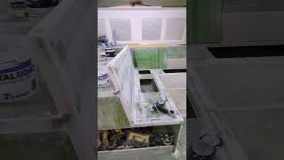 We totally transformed our ⛵ in one afternoon!!             #boatwork #boatbuild #primer