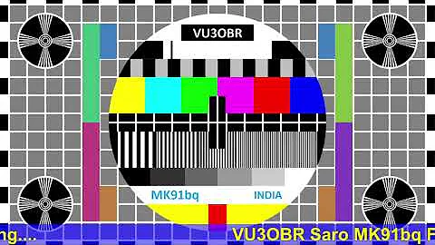 VU3OBR from India via the QO-100 Es'hail 2 amateur satellite - 8th June 2021