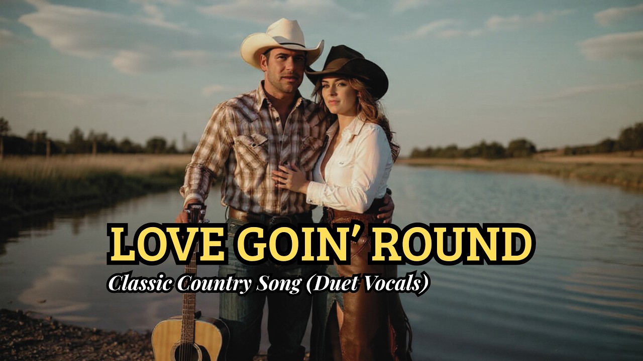 ЛЮБОВЬ КРУГЛОСТЬ | Классическая кантри-песня о любви в дуэте