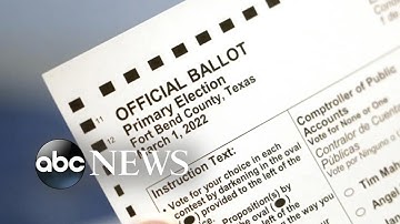 Texas early voting begins in midterm elections l ABCNL