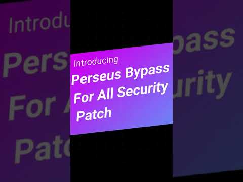 [HOT NEW UPDATE] BYPASS KG LOCK WITH ANY SECURITY PATCH LEVEL with PERSEUS BYPASS FAST AND EASY
