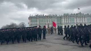 Репетиция парада Победы в Петербурге