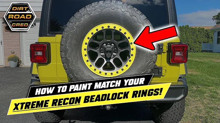 Paint Match Your Jeep Wrangler Xtreme Recon Beadlock Rings!