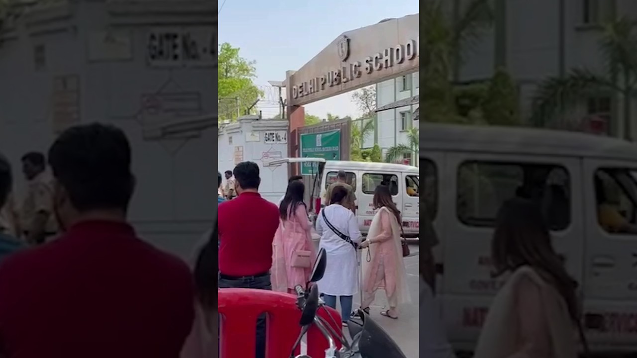 Bomb threats to DPS Mathura Road this morning ! 