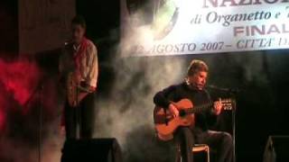 Video thumbnail of "La bampa di lu focu - Otello Profazio accompagnato dal giovanissimo Andrea Bressi (2007)"