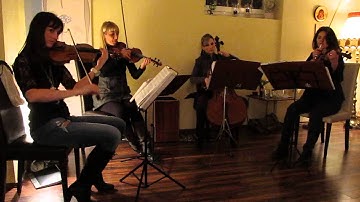 Wonder Strings Quartet live-Tango by Michael McLean
