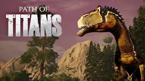 Apex Killers: Allosaurus - Path of Titans semi-realism