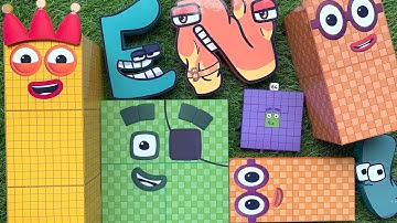 Looking for Numberblocks NEW 5664 Puzzle Tetris Space ASMR  | Numberblocks Satisfying Video