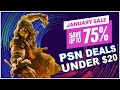 PSN JANUARY SALE CHEAP PS4/PS5 DEALS UNDER $20