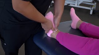 OMT: Muscle Energy - Tibia on Talus (Ankle - Tibiotalar Joint)