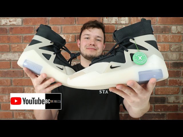 Plaats Onderhandelen Miles NIKE FEAR OF GOD 1 STRING "THE QUESTION" | FIRST LOOK - YouTube