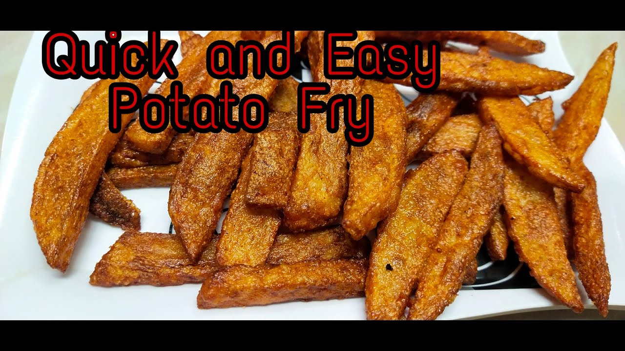Quick and Easy potato fry/potato sides recipe in kannada latest 2020
