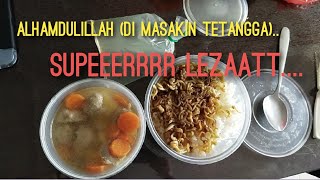 ALHAMDULILLAH Di Masakin Teman yang sudah seperti Saudara sendiri..