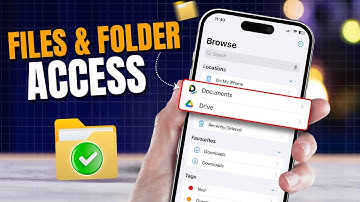 How to Fix Files and Folders Not Giving Access to Other Apps