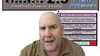 OU 2.5 Football 4 in 1 software suite screenshot 4