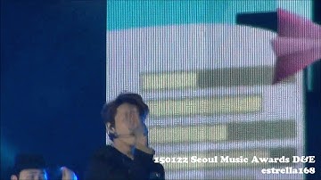 【Donghae Fancam】150122 Seoul Music Awards ～1+1=LOVE～D&E