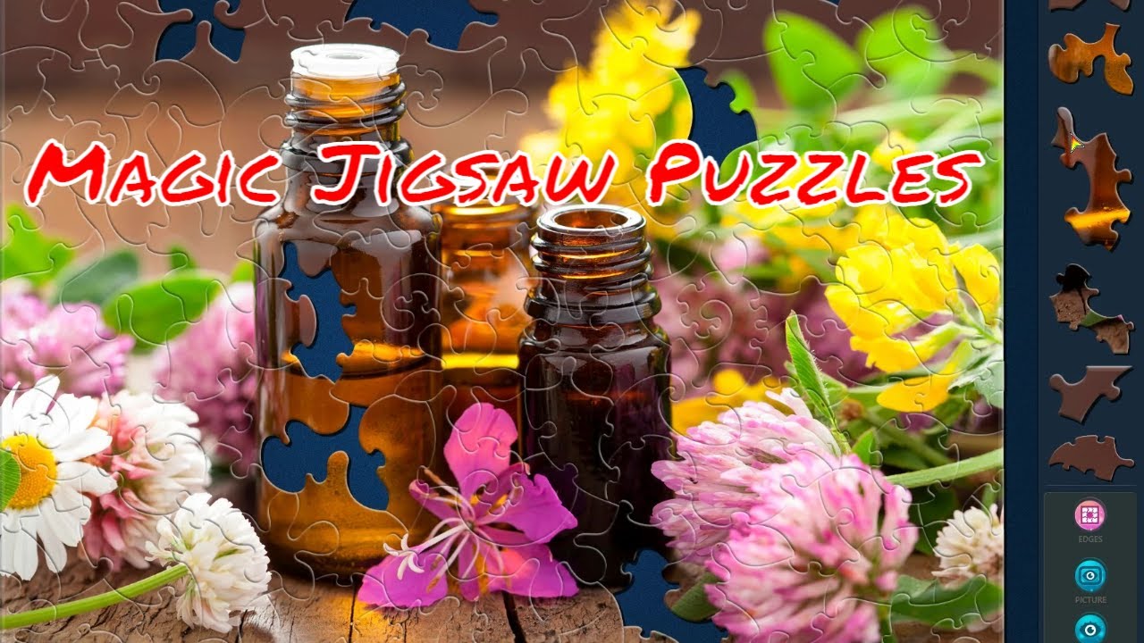 Solving Magic Jigsaw Puzzles 421 (140🧩) Time for aromatherapy YouTube