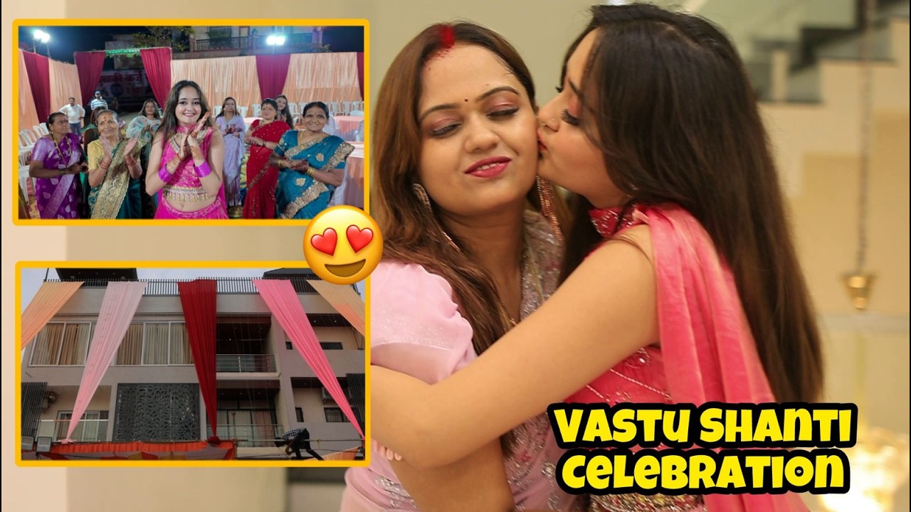 😱Grand New House Vastu Shanti me itne sare Guest aye 😍 Bindass Kavya Vlogs