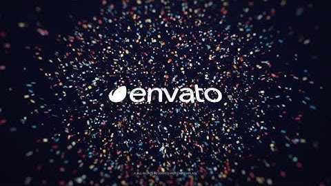Confetti Burst - Logo Reveal | After Effects Template