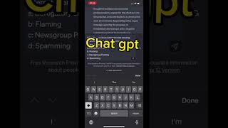 Online exam using chat gpt #chatgpt  #chatgpt #chatopenal screenshot 3