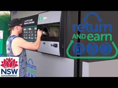 Return and Earn NSW  Earn 10c each can/ bottle