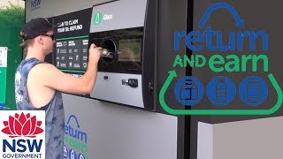 Return and Earn NSW  Earn 10c each can/ bottle