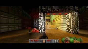 Doom Ray Tracing Gameplay - Map 3 - Toxin Refinery (No Commentary)