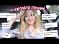 answering ur ASSUMPTIONS about me... aka exposing myself for 12 min straight