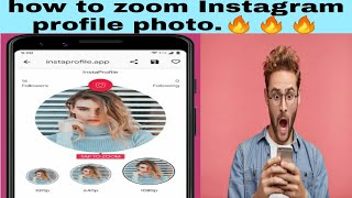 How to zoom Instagram profile photo.🔥🔥🔥 screenshot 5