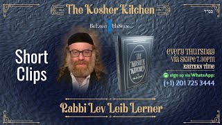 Which foods may not be eaten after meat  (The Kosher Kitchen)
