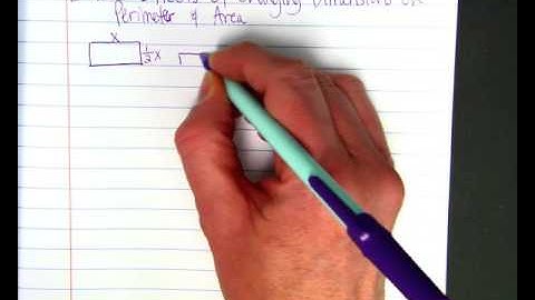 Effects of Changing Dimensions on Perimeter and Area