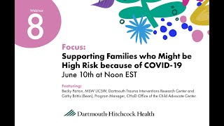 Heads Up - Session 8: Supporting Families who Might be High Risk because of COVID-19