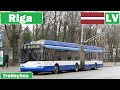 Latvia , Riga trolleybuses 2017