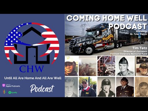 Coming Home Well Episode 68  The Wall That Heals ~ Vietnam Veterans Memorial Replica Wall