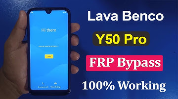 Lava Benco Y50 Pro FRP Bypass - Google Account Unlock - Lava Google account Remove