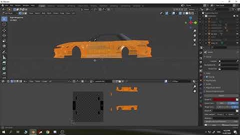 UV Mapping for AO Maps using Blender (Assetto Corsa)