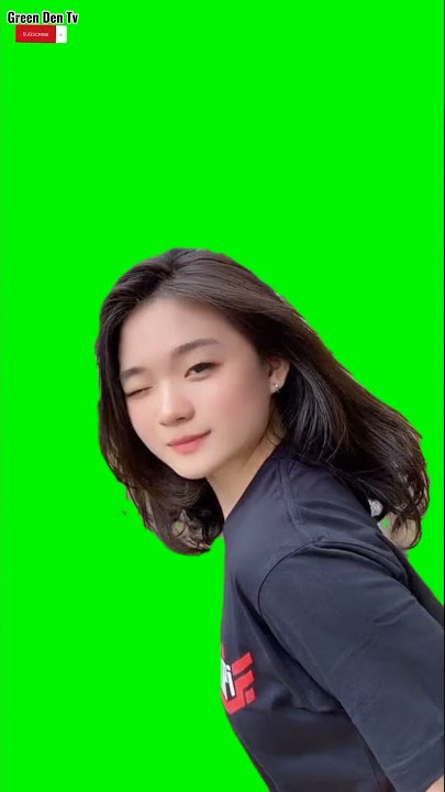 Green screen cewek goyang mantap