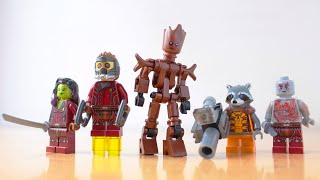 Build superhero Groot with LEGO® bricks - ToyPro