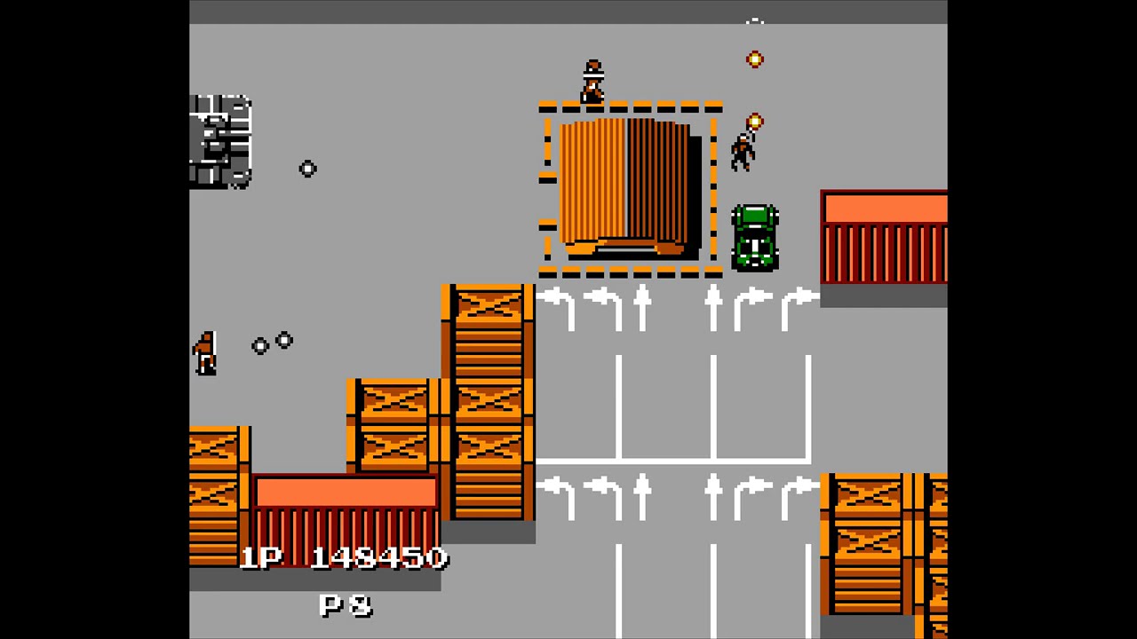 Jackal (NES) video game port | full game (1 loop) session for 1 Player 🎮