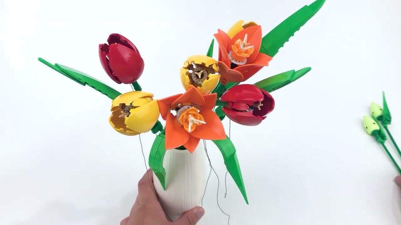 BX818 Installation】Briksmax 2.0 Light Kit for Tulip Bouquet 11501